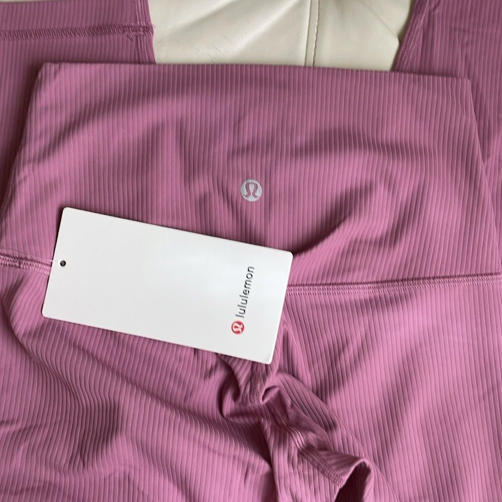 lululemon athletica velvet dust Leggings NWT